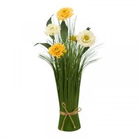Smart Garden Faux Artificial Flower Bouquet - Mellow Yellow 40 cm (5608010)
