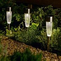 Smart Garden Fluted Solar Powered Marker Garden Path Light Single (1010740)