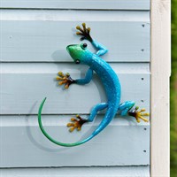 Smart Garden Gecko Metal Wall Art - Azure (5032059)