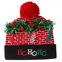 Three Kings Ho Ho Ho Light Up Christmas Hat (2560001)