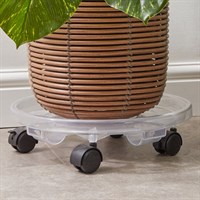 Smart Garden Homestyle Clear Pot Caddy 33cm (6070008)