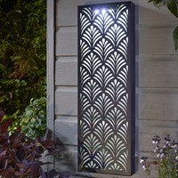 Smart Garden Illumina Light Up Solar Garden Decor Panel - Papyrus (1050041)