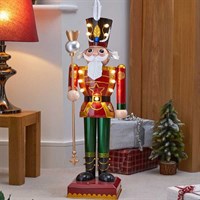 Three Kings 80cm InLit Nutcracker Traditional Light Up Christmas Decoration (2535118)