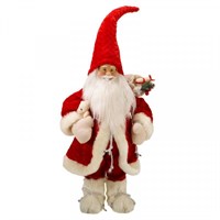 Three Kings Papa Noël Red Jumbo Christmas Standing Decoration (2531149)