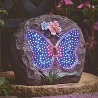 Smart Garden Papillon Animated Rock Solar Light (1020007)