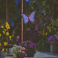 Smart Garden Papillon Animated Solar Stake Light (1012082)