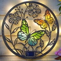 Smart Garden Papillon Light Up Solar Décor Disc (1050042)