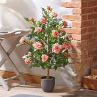 Smart Garden Perfect Pink 80cm Artificial Potted Rose (5607563)