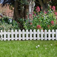 Smart Garden Picket Fence Lawn Edging 4 Pack (7010048)