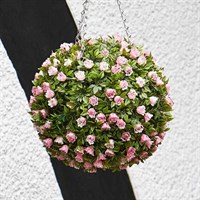 Smart Garden Pink Rose Topiary Ball (5040041)