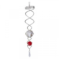 Smart Garden Red Spinning Double Helix  Decoration 41cm (5080015)