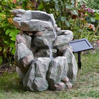 Smart Garden Rock Fall Solar Water Feature Fountain (1170530)