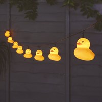 Smart Garden Rubber Duck Set of 10 Solar String Lights (1060052)