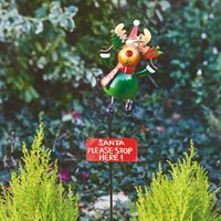 Three Kings Rudy Reindeer Christmas Garden Stake Decoration (2530020)
