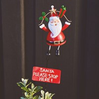 Three Kings Santa Claus Christmas Garden Stake Decoration (2530021)