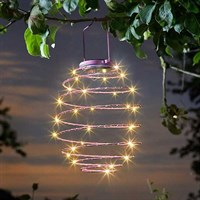 Smart Garden Spiralight Solar Light Lantern - Pink (1080996)