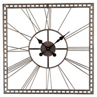 Smart Garden Timesquare 23Inch Skeleton Design Outdoor Clock (5162003)
