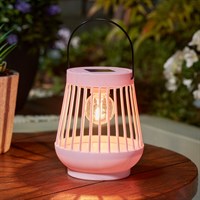 Smart Garden Viva Pink Light Up Solar Lantern (1080205)