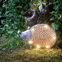 Smart Garden WoodStone Inlit Solar Light Figurine - Hedgehog (1020915)