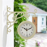 Smart Garden York Cream 10 Inch Indoor & Outdoor Clock (5163001)