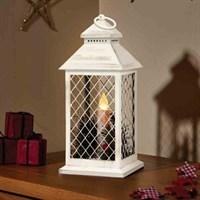Three Kings Yule Christmas Lantern In Cream & Gold (2580002)