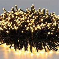 Snowlodge 1320 LED Warm White Cluster Christmas Lights (CLU1320WW)