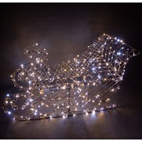 Snowlodge 150cm Sleigh LED Outdoor Christmas Light Up Decoration (SLEIGHLIT)