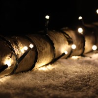 Snowlodge 360 LED Warm White Battery Christmas String Lights (STBO360WW)
