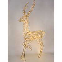Snowlodge 64cm Deer LED Outdoor Christmas Light Up Reindeer (DEERLED)
