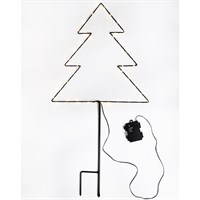 Snowlodge 80cm Christmas Tree LED Stake Decoration (YCHTREELED)