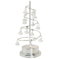 Snowlodge Jewel Tree LED Silver Light Up Christmas Decoration (JTREELEDSL)