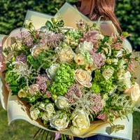 Soft Luxe Hand Tied Floral Bouquet