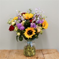 Solstice Sun Hand Tied Floral Bouquet