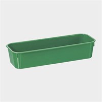 Stewart Garden Premium Extra Deep Seed Tray with Holes - 20cm - Dark Green (2302004)