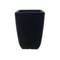 Stewarts 33cm Tall Square Cotswold Planter Millstone Grey (259248)