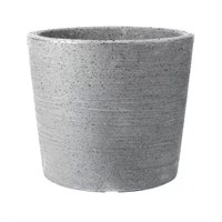 Stewart Garden 40cm Varese Low Planter Alpine Grey - Alpine Grey (253105)