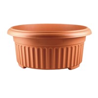 Stewart Garden 45cm Corinthian Low Planter - Terracotta (238943)