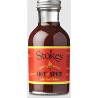 Stokes Hot & Spicy BBQ Sauce 315g (SKSABQ239/0325)