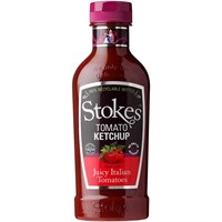 Stokes Real Tomato Ketchup Squeezy Bottle 485g (SKSATK031/SQ1)