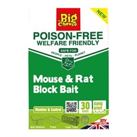 STV The Big Cheese Mouse & Rat Block Bait Poison Free 30 x 10g (STV201)