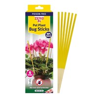 STV Zero In Pot Plant Bug Sticks - 6 Pack (ZER018)