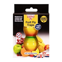 STV Zero In Ready-Baited Fruit Fly Trap Twin Pack (ZER701)