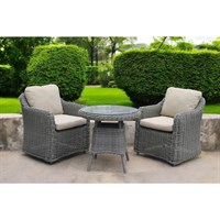 Sunnii Carmel Bistro Outdoor Garden Furniture Set