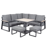 Supremo Asher Mini Modular Outdoor Garden Furniture Set