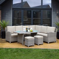 Supremo Athena Modular Outdoor Garden Furniture Corner Lounge Set (765939)