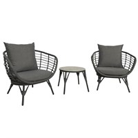 Supremo Bray Bistro Outdoor Garden Furniture Set
