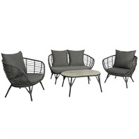 Supremo Bray Lounge Outdoor Garden Furniture Set
