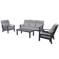 Supremo Braywick Reclining Lounge Outdoor Garden Furniture Set