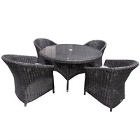 Supremo Buckingham 4 Seat Outdoor Garden Furniture Dining Set