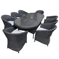 Supremo Buckingham 8 Seat Outdoor Garden Furniture Dining Set